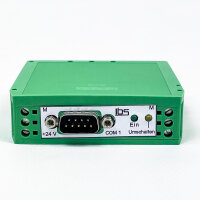 Phoenix Contact UEGM IBS, grüner Schnittstellenumschalter, 24V, für Interbus-Systeme, robuste Bauweise