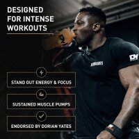 Dorian Yates Nutrition Blood & Guts Pre-Workout-Booster 380g Blaubeere, mit Arginin und Citrullin, Trainingsbooster