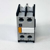 robusTa TA1DN11 Additional block, switchgear extension, 1 normally open contact, easy installation, durable industrial design