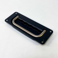 Schwarzer Schalen-Klappgriff 17x6,5 cm, robustes Metall,...