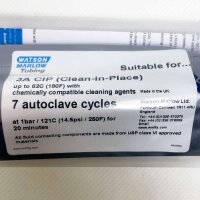 Watson-Marlow 933.0170.PFT, Loadsure Bioprene TI 17 mm Tri-Clamp, thermoplastischer Schlauch, für 620 Serie, schnelle Installation
