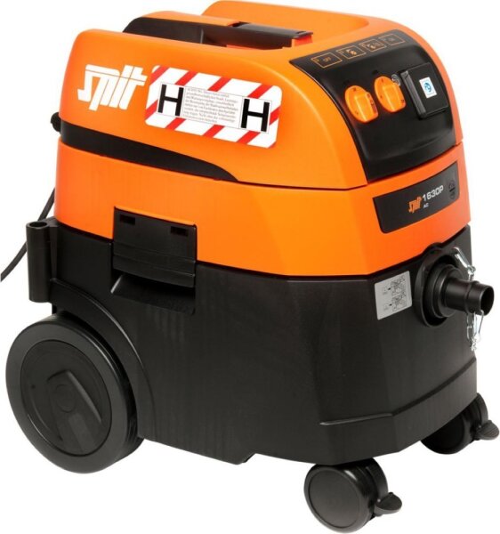 SPIT AC 1630PM Nass- und Trockensauger, 1600W, beutellos, für Nass- und Trockenreinigung, robustes Gehäuse