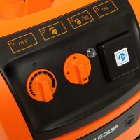 SPIT AC 1630PM Nass- und Trockensauger, 1600W, beutellos, für Nass- und Trockenreinigung, robustes Gehäuse