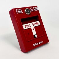Simplex 4099-9004 fire alarm module, red, manual fire...