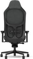 Fractal Design Refine Gaming Chair, ergonomic, 4D armrests, high backrest, lumbar support, dark fabric cover