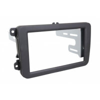 Radioblende 2DIN Rubber Touch, Modell 002.099P2-0,...