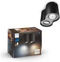 Philips Hue White Ambiance Pillar 2-pack Spot, GU10 LED,...