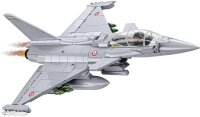 COBI 5901 RAFALE C building kit, airplane model, 12.2 x 10 x 4.8 inches, grey, highly detailed, compatible with other building blocks