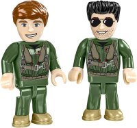 COBI 5900, Flugzeugmodell, Armed Forces Boeing F-15EX Eagle II, detailgetreues Bauset, bewegliche Teile, Sammlerstück