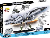 COBI 5900, Flugzeugmodell, Armed Forces Boeing F-15EX Eagle II, detailgetreues Bauset, bewegliche Teile, Sammlerstück