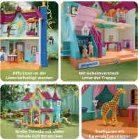 PLAYMOBIL 71852, Kunterbunte Tier-Villa, Spielset ab 4 Jahren, mit Tieren, Figuren & Zubehör, fördert Kreativität