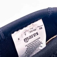 Mares Dive Pure 2mm diving shoes, unisex, size 39-40, non-slip sole, lightweight, flexible