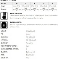 Mares 417362-S Divers Bag Size S, Bolt Stable Back, SLS System, robust, plenty of storage space