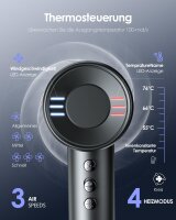 Bopcal ZCY887 Haartrockner, 160000 U/min, High Speed, 1500W, 120V, 50/60Hz, leistungsstark, schnelles Trocknen