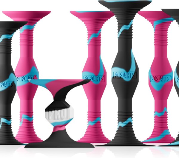 Popdarts PRO Pack PRO-RIZ Spielset, Saugnapf-Wurfspiel, für drinnen & draußen, inkl. Rizzle, Wettkampfspaß