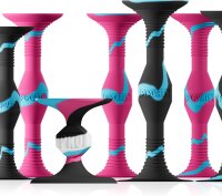 Popdarts PRO Pack PRO-RIZ Spielset, Saugnapf-Wurfspiel,...