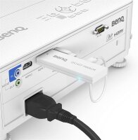 BenQ TH585P 9H.JLS77.14E Gaming-Beamer, 1080p DLP, 3.500 Lumen, HDMI, 3D, niedrige Latenz für Konsolen