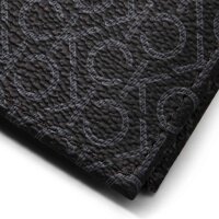 Calvin Klein K50K512845, Mens Bifold Wallet with Coin Pocket, 5 Card Slots, Black, Classic Monogram Design