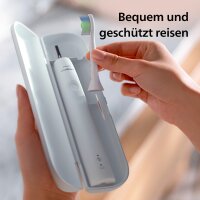 Philips Sonicare 4100 HX3683/33, elektrische Zahnbürste, für Erwachsene, mit W2 Optimal White Bürstenkopf, Reiseetui, USB-Ladegerät, weiß