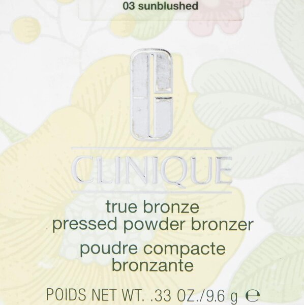 Clinique True Bronze Pressed Powder 03 Sunblushed, 9.6g, Bronzer, seidige Textur, natürlicher Glow