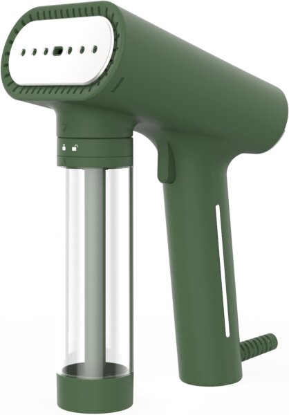 SteamOne EUNS150G Reise-Dampfglätter, 2000W, 30g/Min, 8 Min Laufzeit, 150ml Tank, 3m Kabel, 30 Sek Aufheizzeit, entfernt 99,99% Keime