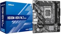 ASRock H610M-HDV/M.2 R2.0 Mainboard, Intel H610, Sockel...