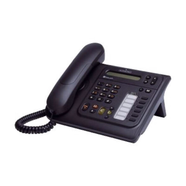 Alcatel-Lucent IP 4018, 3GV26005AB, desk phone, black, display, hands-free function, LAN port