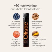 Olistic for WOMEN 19065433, 28 Vials, Hair Supplement, vegan, over 30 active ingredients including biotin, scientifically developed, manufactured in Europe