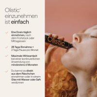 Olistic for WOMEN 19065433, 28 Vials, Hair Supplement, vegan, over 30 active ingredients including biotin, scientifically developed, manufactured in Europe
