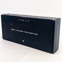Tesla Model Y Door Shelf & Cup Holder Inserts, Non-Slip, Perfect Fit, Set for Interior Protection