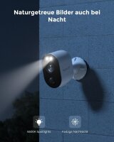 Reolink Argus 3 Ultra 4K 8MP Battery-Powered Surveillance Camera, WiFi, Auto/Person Detection, Color Night Vision, Spotlight, PIR, 2-Way Audio