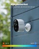 Reolink Argus 3 Ultra 4K 8MP Battery-Powered Surveillance Camera, WiFi, Auto/Person Detection, Color Night Vision, Spotlight, PIR, 2-Way Audio