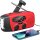 Krisskydd KSR097 Notfall-Solarradio, tragbares Kurbelradio mit LED-Taschenlampe, 2000mAh Akku, AM/FM, SOS-Alarm, USB-Ladegerät, für Outdoor