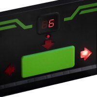 Kick-About Fußballtrainer mit LED-Zielscheibe, interaktives Trainingsspiel, inkl. Ball, Reaktions- & Zielschuss-Übungen