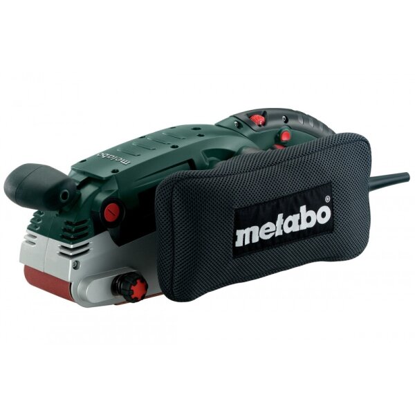 Metabo BAE 75 Bandschleifer, 1010 W, Schleifmaschine mit Saugfunktion und Staubsack
