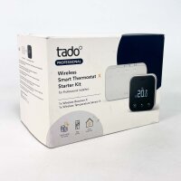 tado° Smart Thermostat X, wireless starter kit, Matter compatible, intelligent heating control