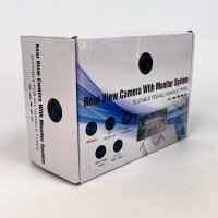 Hodozzy Sh4AMPOD reversing camera set, 7" monitor, night vision, waterproof, 4-pin connector, for car/truck