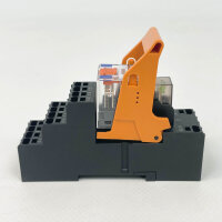 Weidmüller 8690200000 coupling relay, 24V DC, 6A, 4 changeover contacts, type 570024, for industrial controls