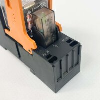 Weidmüller 8690200000 coupling relay, 24V DC, 6A, 4 changeover contacts, type 570024, for industrial controls