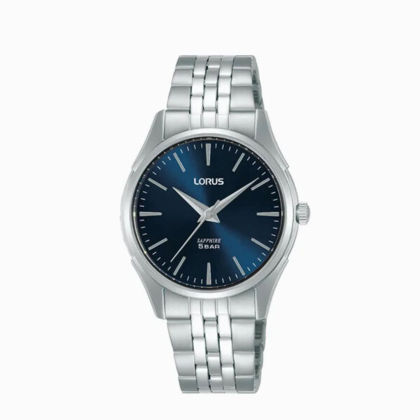 Lorus RG285SX-5 womens watch, stainless steel case, silver dial, quartz movement, waterproof, elegant design