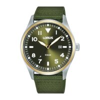 Lorus RH926QX9 mens watch, stainless steel case, classic...
