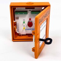 Essertec fumilux 24-J10 RWA Taster Typ 6, orange, 24V DC, 0.15VA, IP30, Modell 00169940