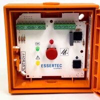 Essertec fumilux 24-J10 RWA Taster Typ 6, orange, 24V DC, 0.15VA, IP30, Modell 00169940