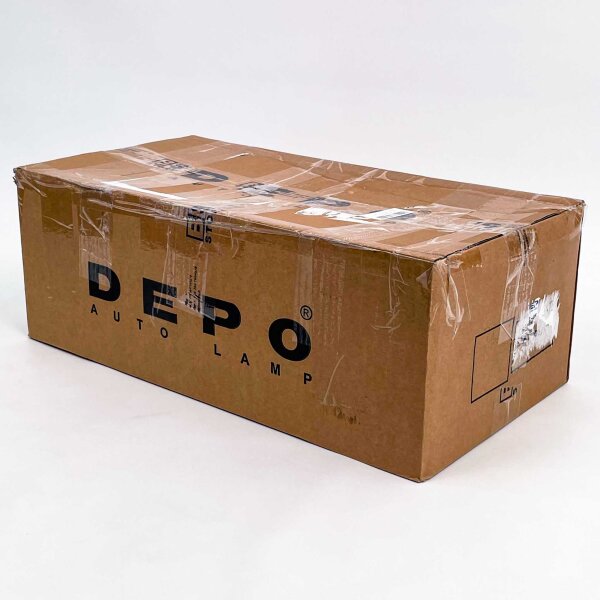 DEPO Heckleuchte links, 08-446-1922L-R, Rückleuchte für Audi A1, Ersatzteil, einfache Montage