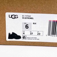 UGG Astromel Damen Sneaker Low, Größe 37, Schwarz, sportlicher Freizeitschuh, bequeme Passform, modernes Design