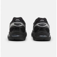 ASICS GT 2160 Unisex Low-Top Sneakers, Size 39, Black/Pure Silver, breathable, cushioned sole, retro design