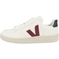 Veja V-12 Unisex Sneaker, Leder, Modell Marsala Nautico,...