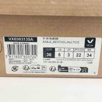 Veja V-10 Suede Damen Sneaker, Größe 36, Wildleder, Farbe Sable Menthol Multico, nachhaltige Materialien