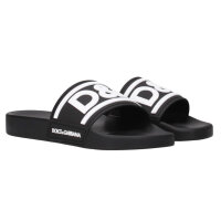 Dolce & Gabbana Herren Badeslipper, Gummi, DG-Logo,...