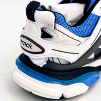 Balenciaga Track mens sneakers, size 42, multicoloured (grey/white/black/blue), sporty design, breathable